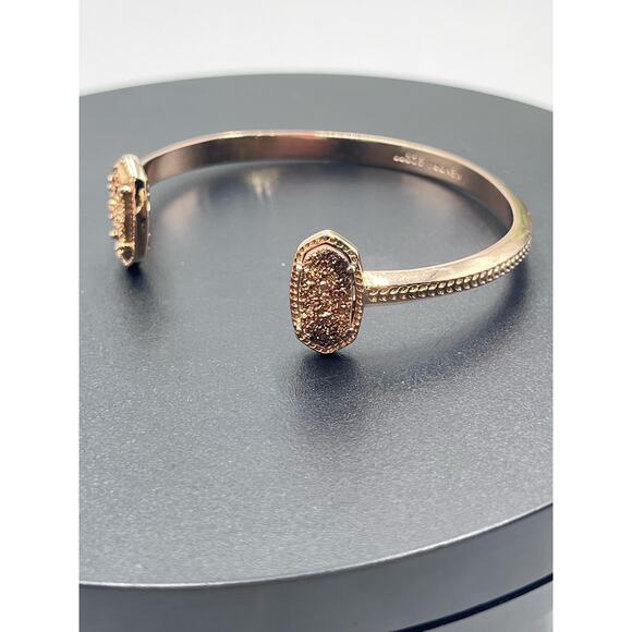 Kendra Scott Elton‎ Rose gold Rose Drusy Cuff Adjustable
Bracelet - Picture 5 of 13